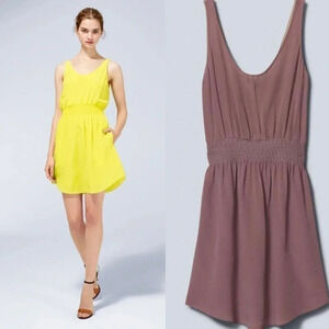 Aritzia Sleeveless Silk  Dress